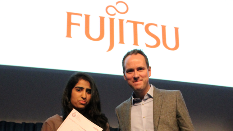 <p>The&nbsp;Fujitsu&nbsp;Award for Exceptional Perseverance - Zahira Choudhry</p>