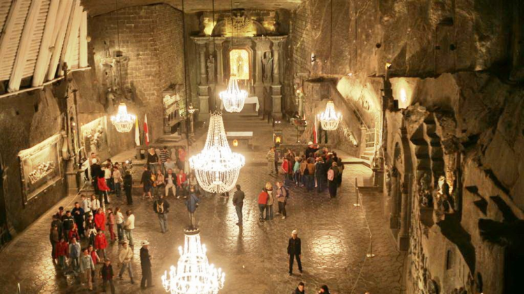 <p>Wieliczka Salt Mine</p>