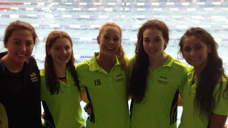 <p>&nbsp;Members of our Swimming team</p>