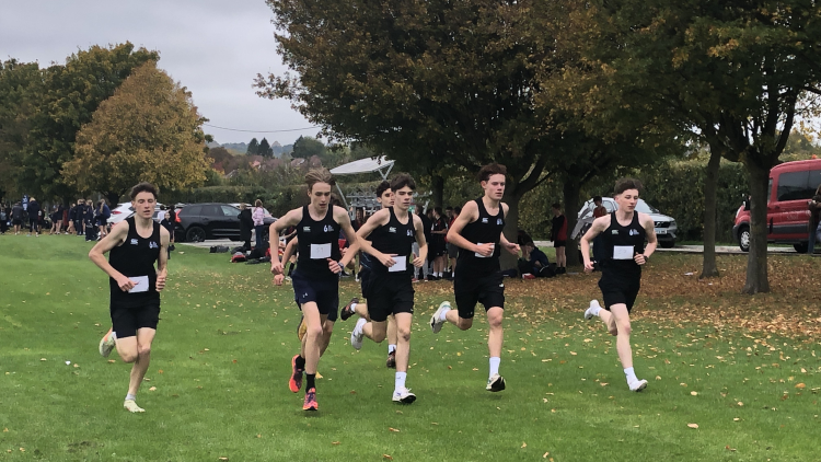 <p>Men's Cross Country team</p>