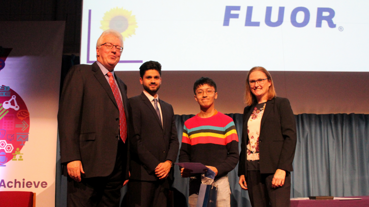 <p><strong>Fluor STEM Award</strong> - Sujal Gurung&nbsp;</p>