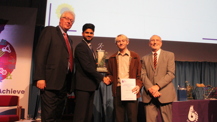 <p><strong>Aldershot and District Schools' Athletics Association Award</strong> - Robbie Coupland</p>