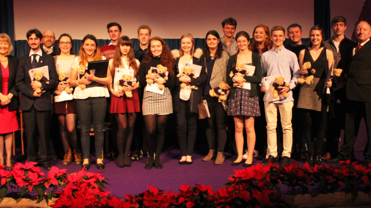 <p>Our Special Award winners 2016 with the evening's sponsors&nbsp;</p>