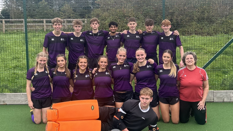 <p>Mixed hockey team</p>