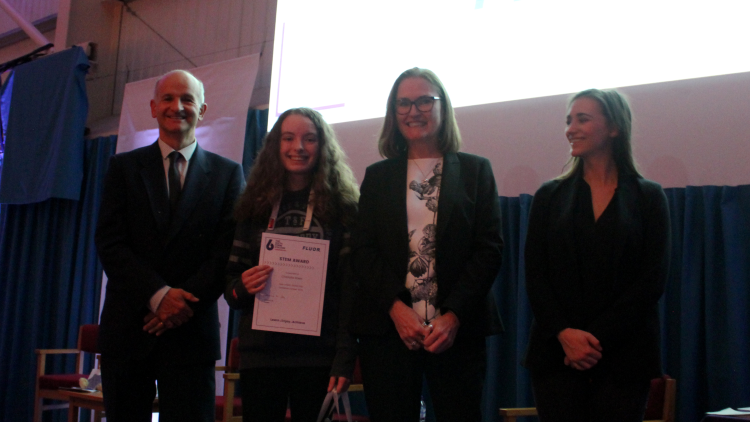 <p>The STEM Award, sponsored by <strong>Fluor&nbsp;</strong></p>