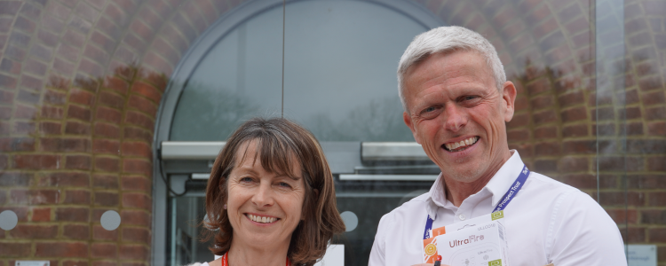 Founder Cathy Foley and Matt Sheppard